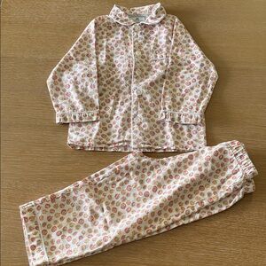 Pumpkin Halloween Kids Pajamas Set